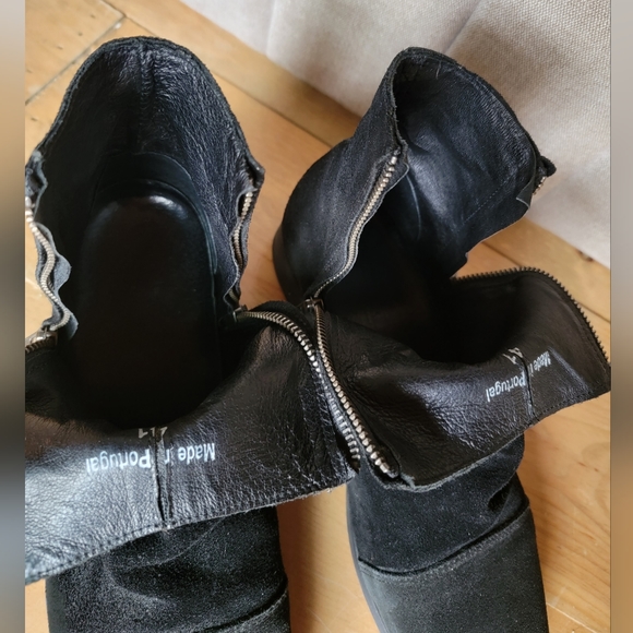 Shoe The Bear suede zip-up boots - Picture 5 of 7